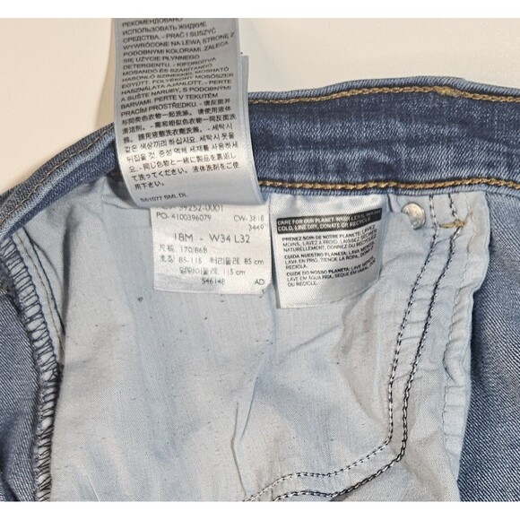 Levi's Women's Classic Boot Med Blue Wash Size 18 Denim Jeans - Picture 4 of 8